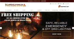 Desktop Screenshot of oillampsandlanterns.com
